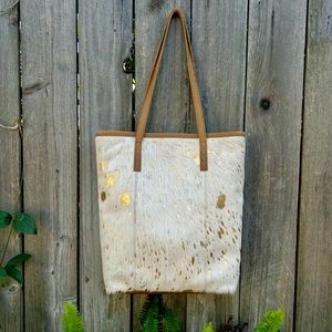 Shyanne Genuine Pony Hair Leather Tote Bag